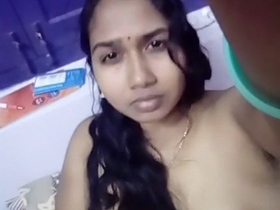 Stunning girlfriend indulges in self-pleasure with her fingers in her anus and vagina
