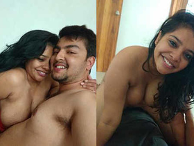 Indian NRI wife with a big ass gives oral pleasure
