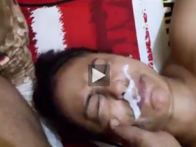Cum on Bengali Budi's face in this steamy video