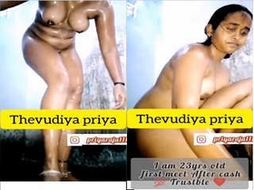 Tamil girl's steamy video for fans