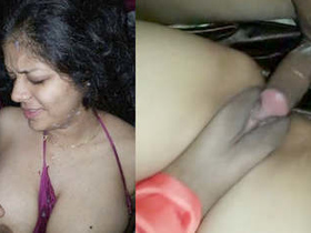 Stunning Indian wife loudly moans during passionate intercourse