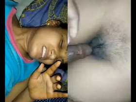 A South Asian woman's small vagina is enlarged