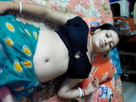 Boudi reveals her intimate parts during a video call