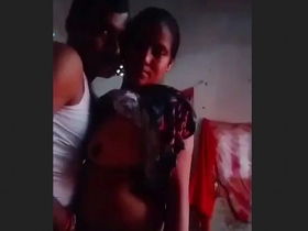 Village couple indulges in steamy sex, Sasur and Bahu tagged