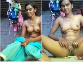 Indian girl records nude video for boyfriend in desi style