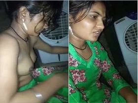 Desi couple enjoys passionate sex in rustic setting