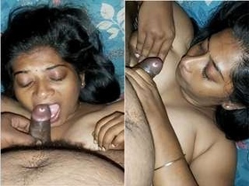 Desi Bhabha's seductive gaze and boob play in a hot video