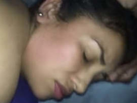 Stunning wife's facial expressions reveal her intimate encounter with her spouse