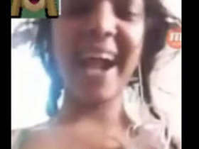 Indian college girl's online porn video with her boyfriend