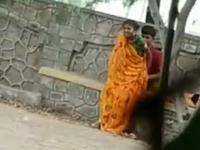 Desi bhabhi caught having sex on the street