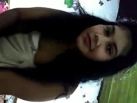 Cute Desi teen explores pleasure with fingers