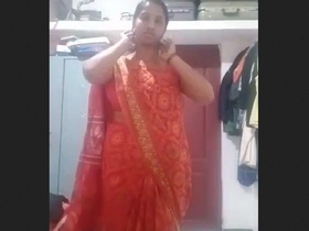 Elderly Indian wife's unfulfilled desires caught on camera with her lover