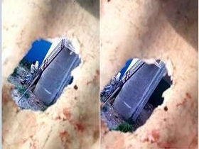 Outdoor Pleasure: Desi Couple's Romantic Encounter