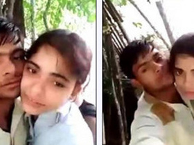 Desi Indian babe gives her stepbrother a blowjob for her self-shot porn