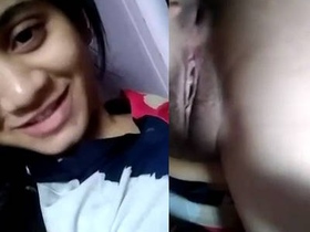 Indian teen Na gets her sexy pussy licked and fucked hard