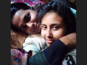 A Latina wife indulges in intimate activities with her partner