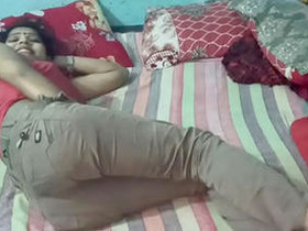 Horny wife gets fucked by friend while husband is away