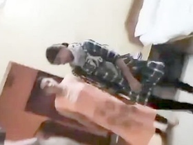 Watch a cute girl get fucked by her wife in this client captured video