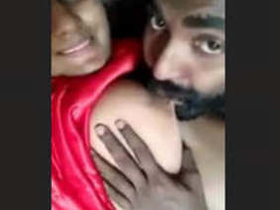 Indian girl enjoys breast and vagina licking