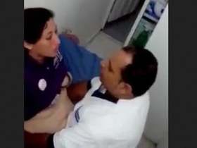 Doctor and patient have sex in exam room