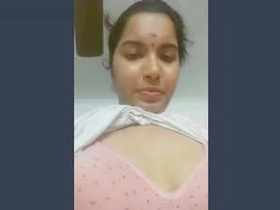 Tamil babe films erotic video for her lover