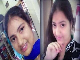 Desi Telugu girl records nude selfie for lover