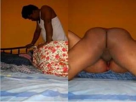 Desi Telugu couple enjoys steamy sex in romantic video