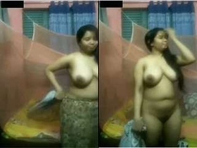 Uninhibited village girl bares it all in a steamy video