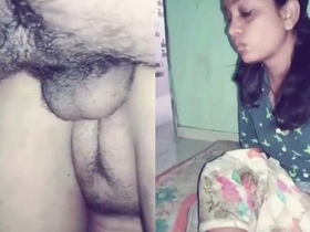 Couple indulges in steamy home video with wife crawling around