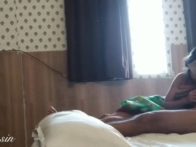 Indian girl gets fucked in a hotel room