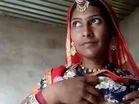 Watch a naked Rajasthani MMC from the village in action