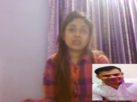 Desi beauty Sadia Rehman in a tantalizing webcam show