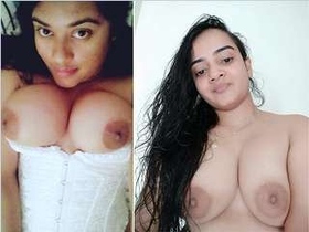 Naughty Indian babe shaves her pussy and gets turned on