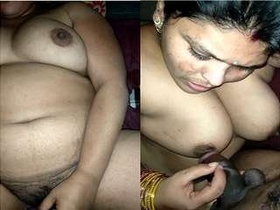 Horny couple from Telugu and Desi background engage in passionate sex