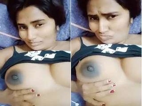 Swati Naidoo teases with her breasts and vagina on camera