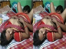 Indian wife licks pussy and gives a hard fuck to her husband