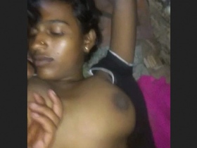 Bhabhi's breasts receive intense attention