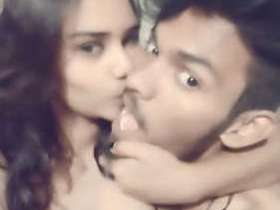 Indian college sweethearts share romantic moments