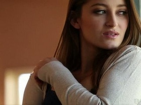 Young and sensual Dani Daniels uncovered in explicit display of her intimate area