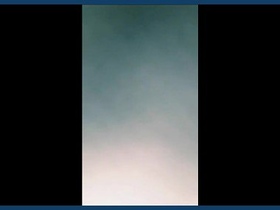 Sexy Pakistani wife with large breasts sensually caressing and engaging in sexual activity in a combined video