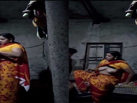 Dehati's secret sex with her cute husband