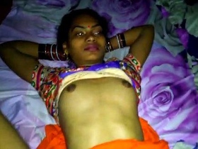 Indian babe with pussy pads gets fucked in a steamy video