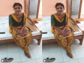 Amateur Indian Randy shows off her big boobs in exclusive porn video