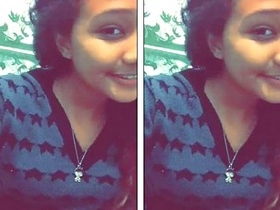 Indian bhabi with big boobs masturbates with her hands
