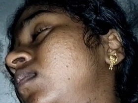 Hairy pussy Tamil girl gets covered in cum in local desi porn
