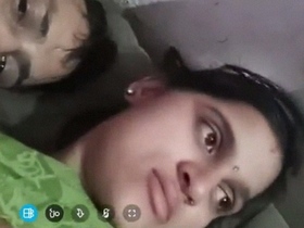 Live video of a rural Indian couple engaging in sexual activity