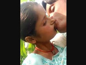 Indian guy gets wild in the jungle with village lover
