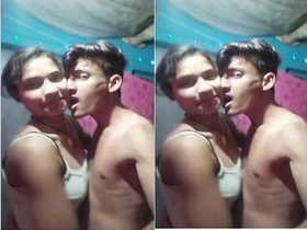 Exclusive Desi lover in romantic mood