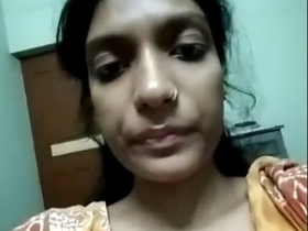 Desi village girl shares her first period experience in a video
