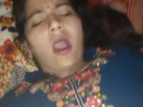Bhabhi's solo masturbation and hardcore sex in part 1